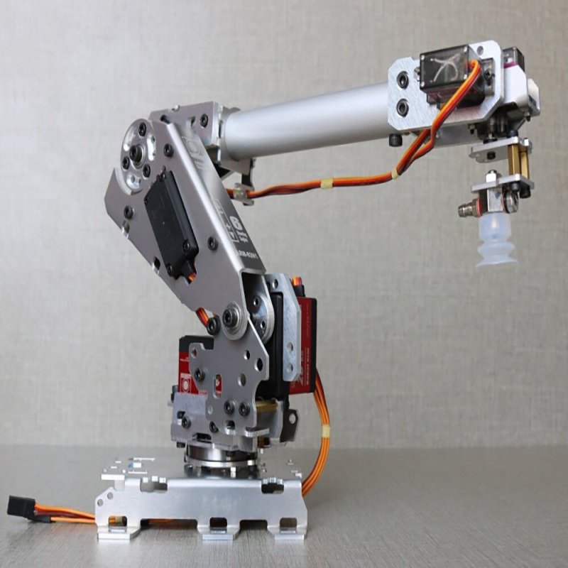 Robotic Arm Kit Arduino - 7-осевой манипулятор с мощным воздушным насосом
