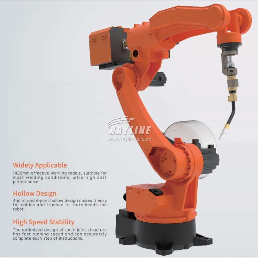 Industrial Robot Arm 20Kg Payload - Программируемый 6-осевой универсальный промышленный робот-манипулятор с