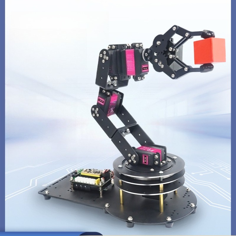 Robotic Arm 6 Axis Desktop - Набор для сборки 6-осевого робота-манипулятора с