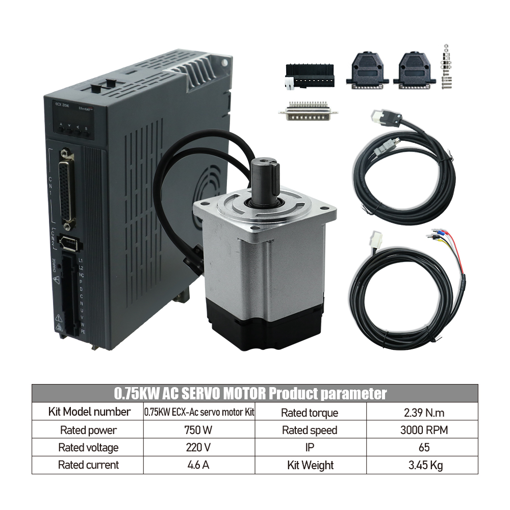 Servo Motor 750W Ac Driver - Серводвигатель переменного тока мощностью 750 Вт