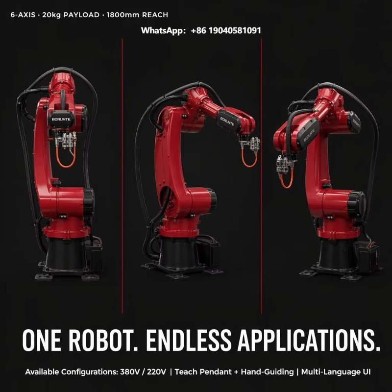 Industrial Robot Arm 20Kg Payload - Промышленный 6-осевой робот-манипулятор для окраски с