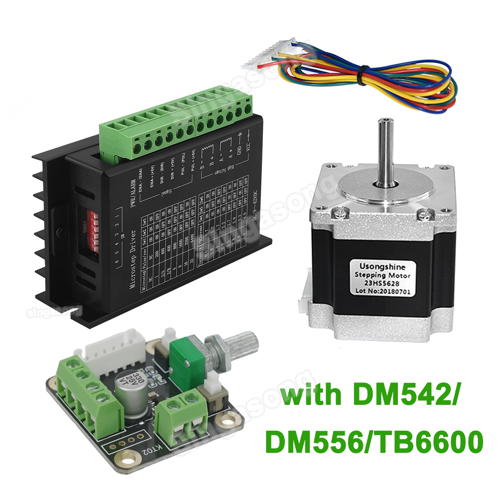 Stepper Motor Nema 34 Closed Loop - Nema 23 23HS5628 Шаговый двигатель с