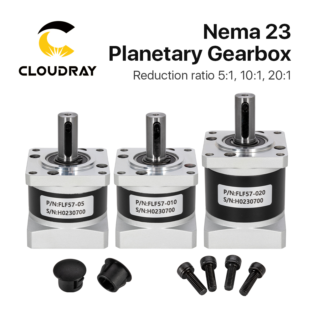 Planetary Gearbox Nema 23 - Редуктор скорости планетарного редуктора Cloudray Nema