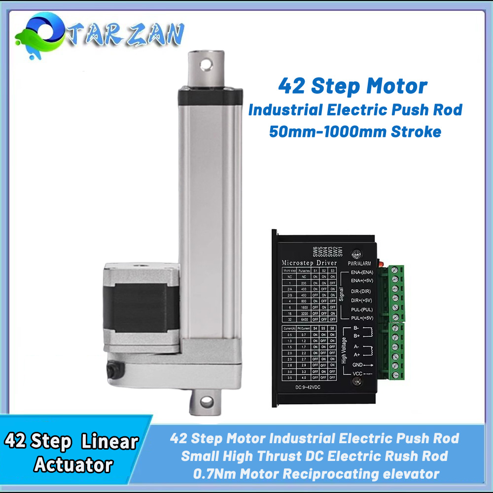 Linear Actuator Electric 1000Mm - Высокоточный линейный привод, электрический линейный шаговый