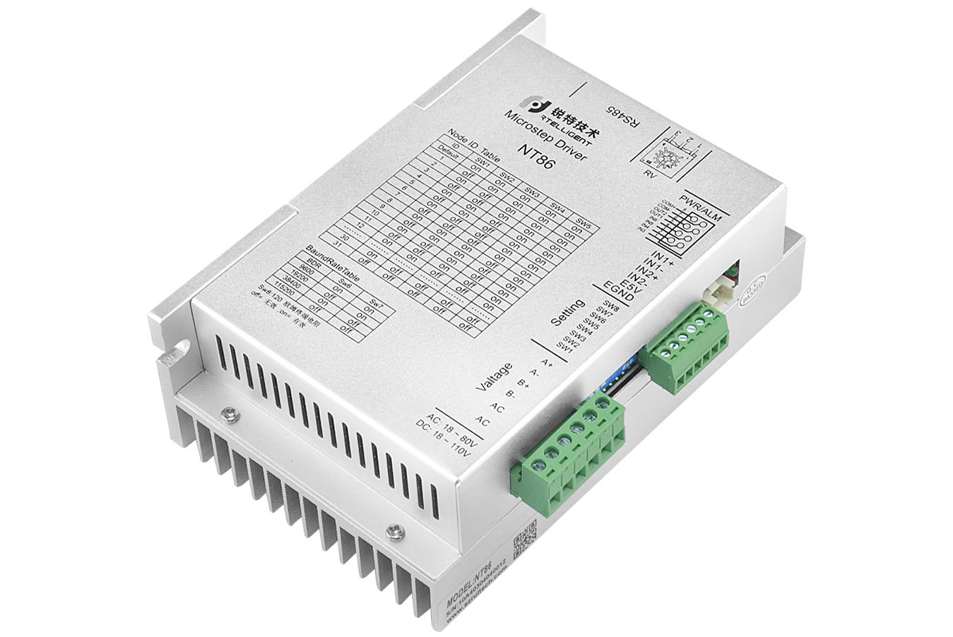 Двухфазный цифровой драйвер ша – обзор и цена Stepper Motor Nema 34 Closed Loop