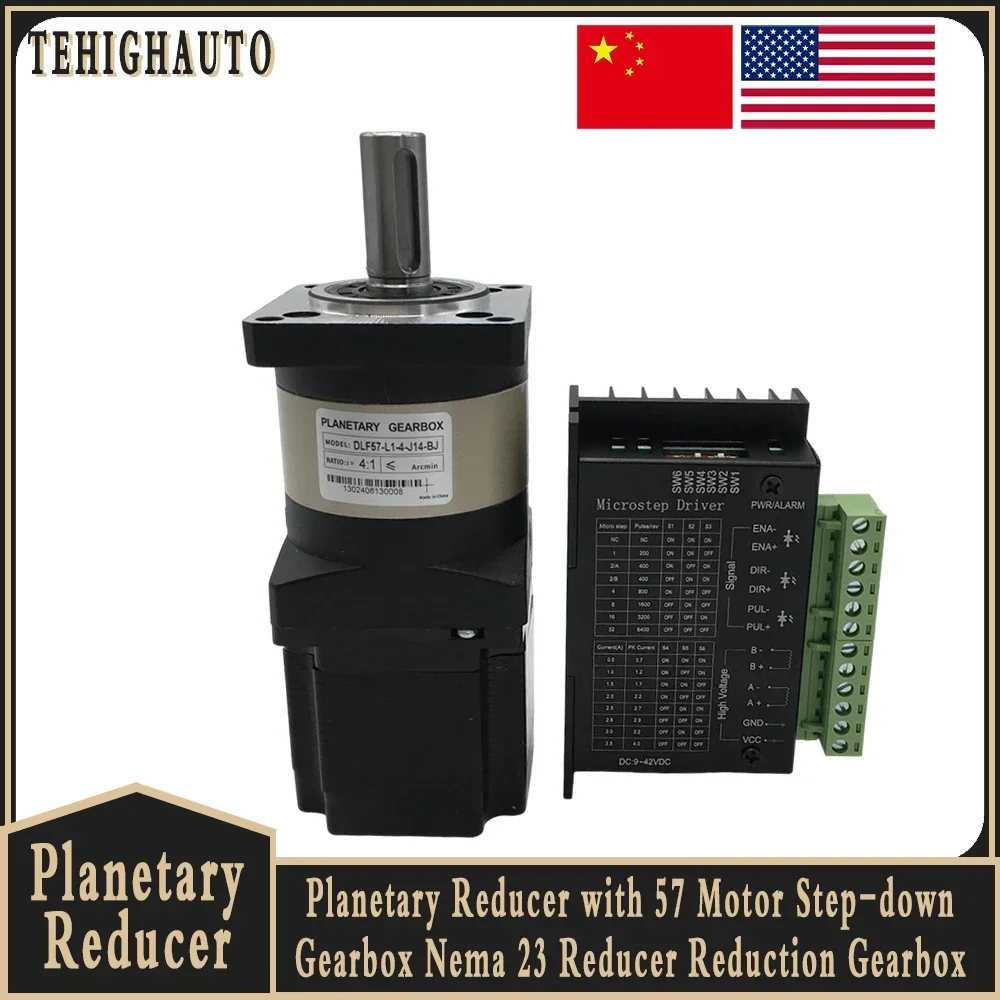Планетарный редуктор 57 Двигат – обзор и цена Planetary Gearbox Nema 23