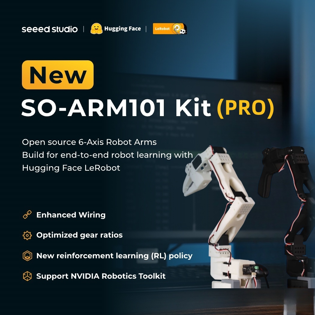 SO-ARM101 Недорогой комплект с – обзор и цена Robot Arm Teach Pendant