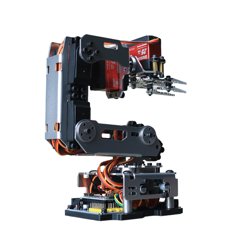 6-осевой металлический роботиз – обзор и цена Robotic Arm Kit Arduino