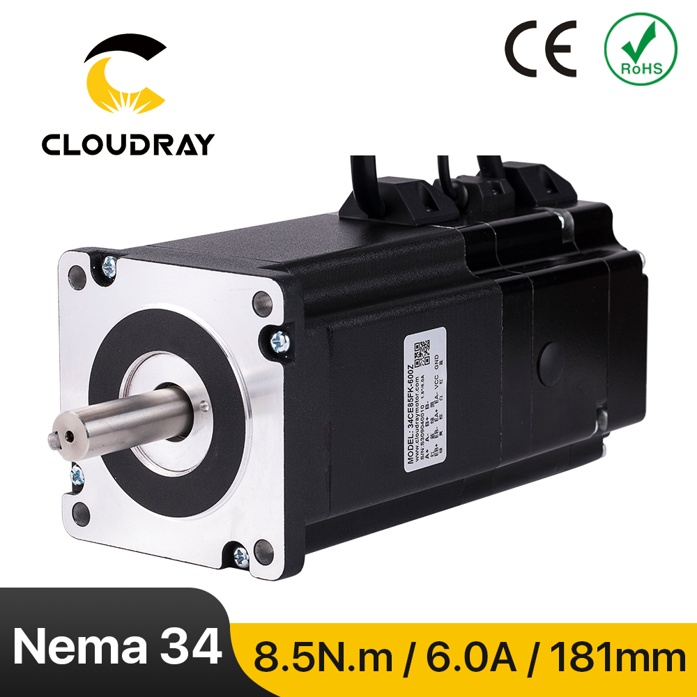 Cloudray Nema 34 Двигатель с з – обзор и цена Stepper Motor Nema 34 Closed Loop