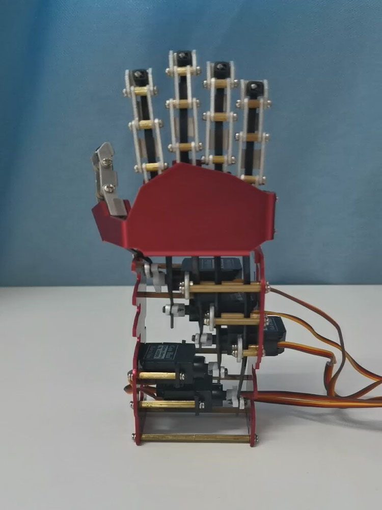 Роботизированная рука с 5 степ – обзор и цена Robot Arm 5 Dof Servo