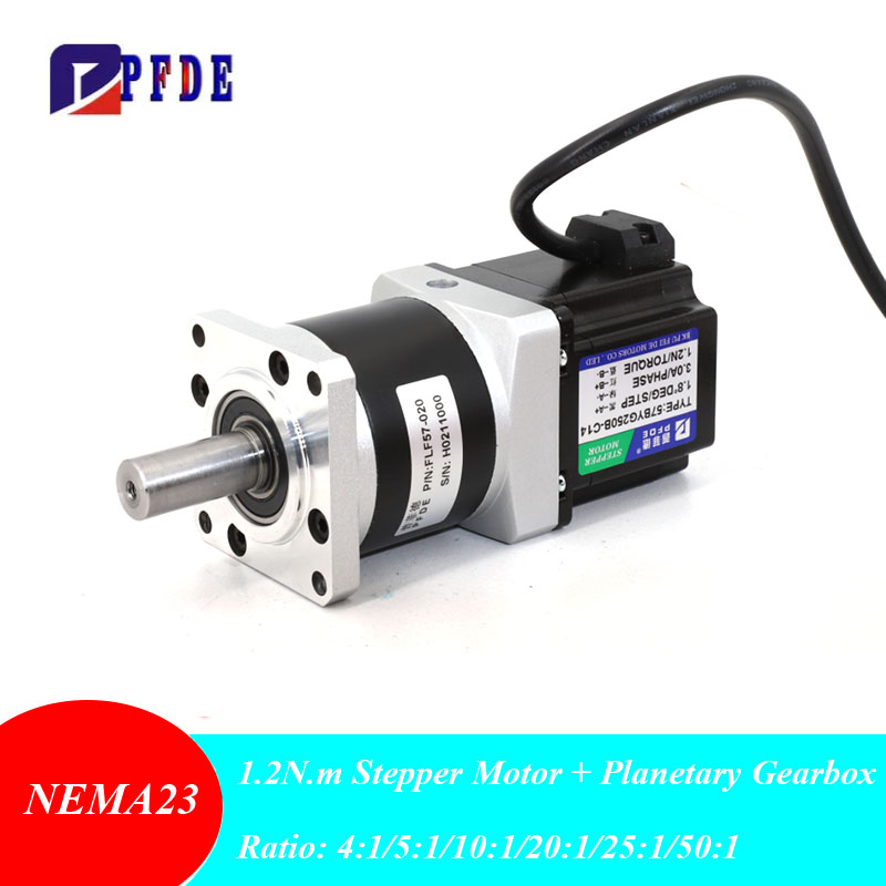 Шаговый двигатель Nema 23 с ре – обзор и цена Planetary Gearbox Nema 23
