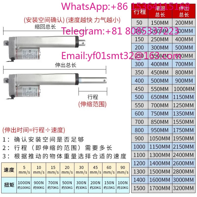 Линейный актуатор постоянного  – обзор и цена Linear Actuator Electric 1000Mm