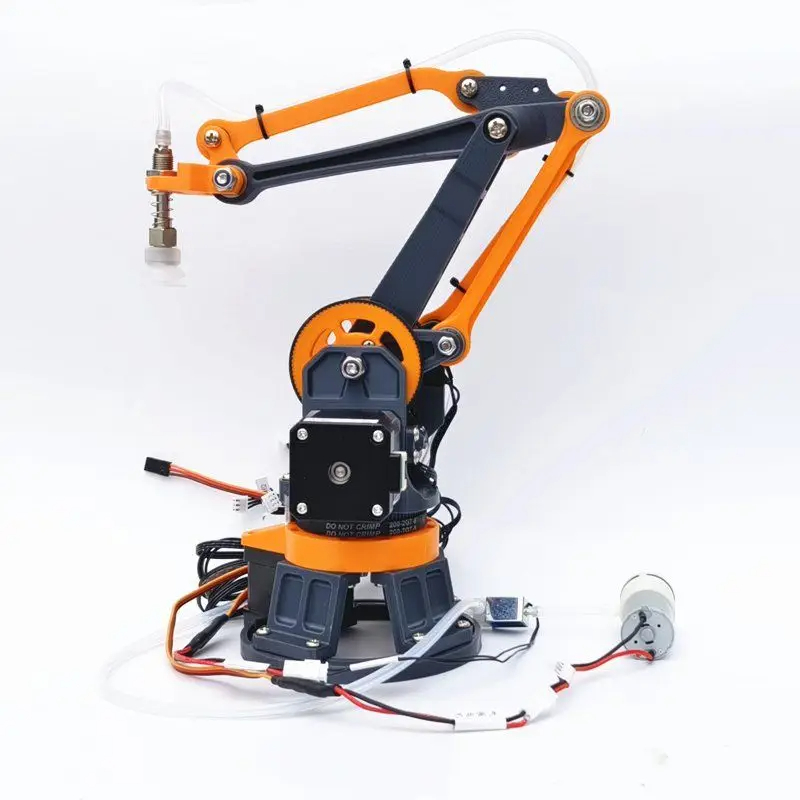 4-осевой шаговый робот-манипул – обзор и цена Robotic Arm Kit Arduino