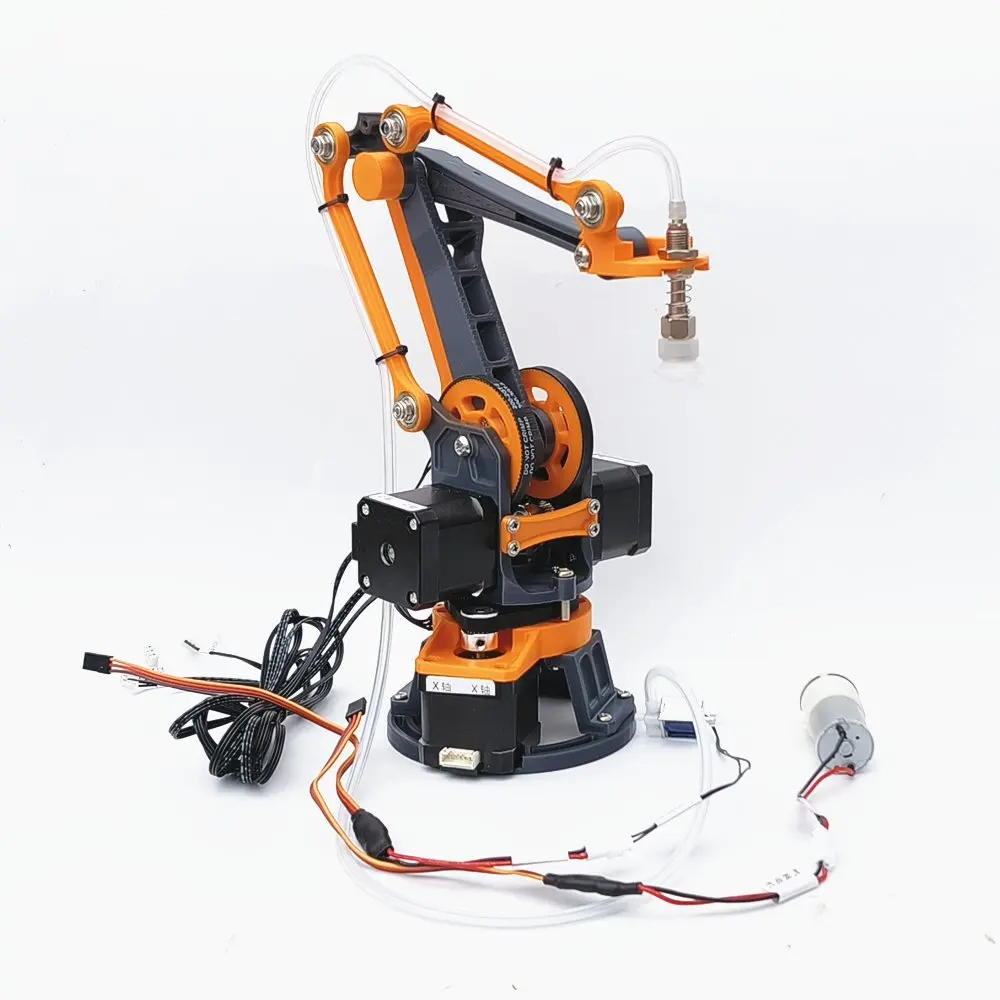 4-осевой шаговый робот-манипул – обзор и цена Robotic Arm Kit Arduino