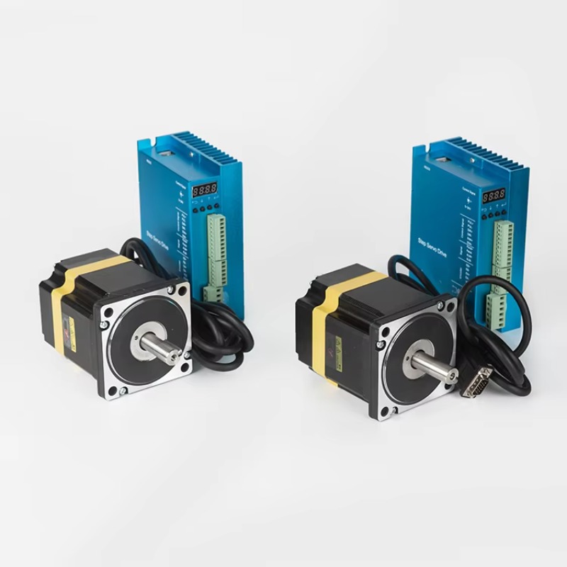 Шаговый двигатель HM57D с драй – обзор и цена Stepper Motor Nema 34 Closed Loop