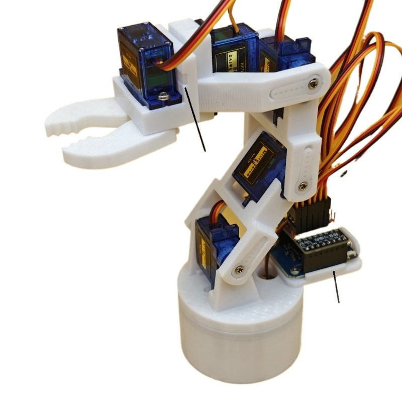Роботизированная рука с 5 степ – обзор и цена Robot Arm 5 Dof Servo