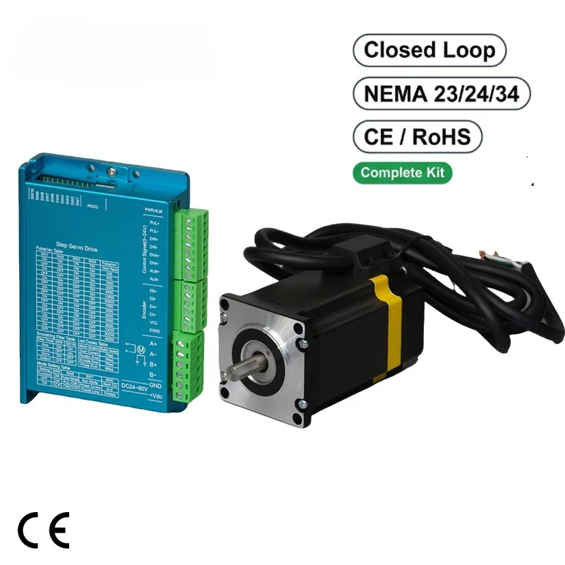 Комплект драйвера шагового дви – обзор и цена Stepper Motor Nema 34 Closed Loop