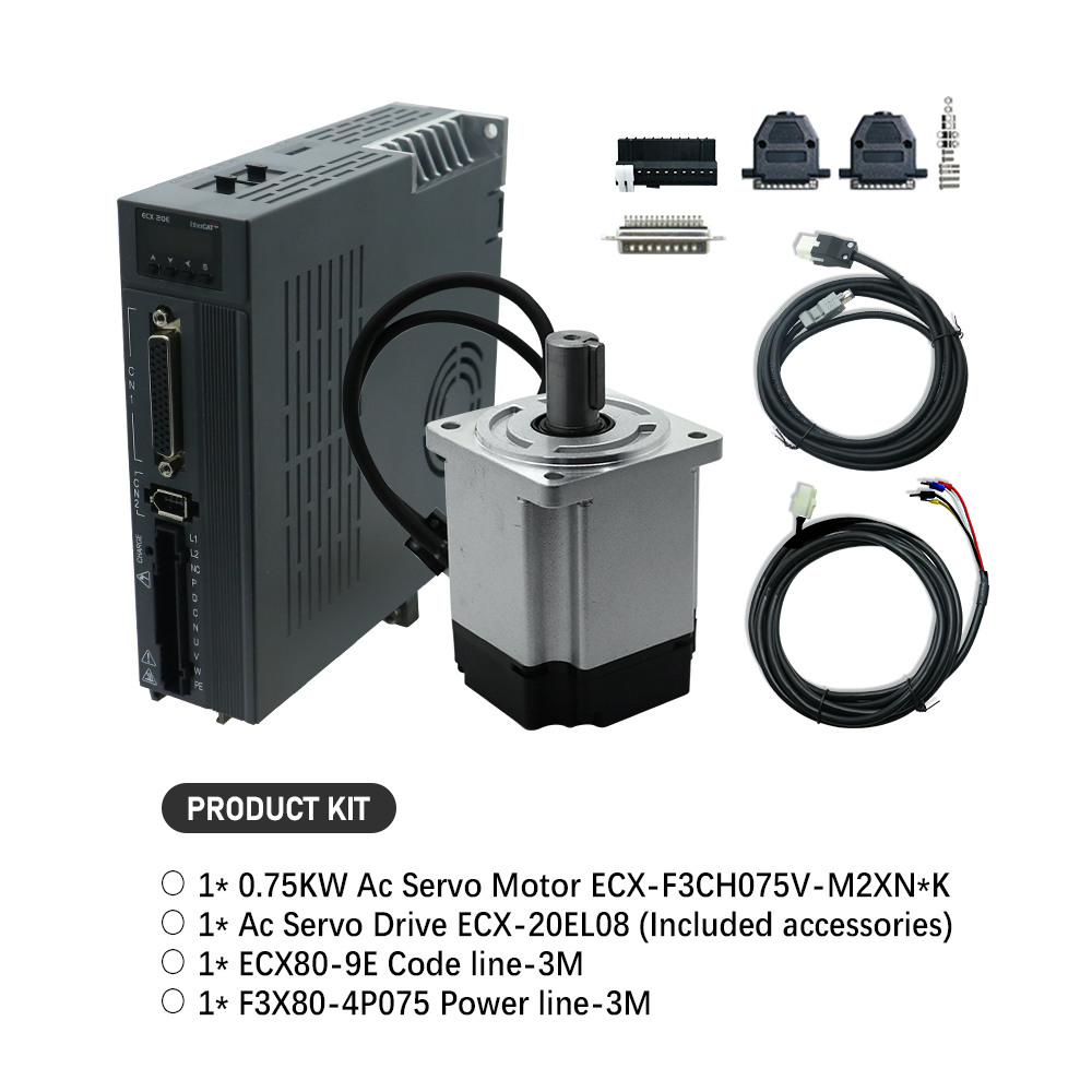 Серводвигатель переменного ток – обзор и цена Servo Motor 750W Ac Driver