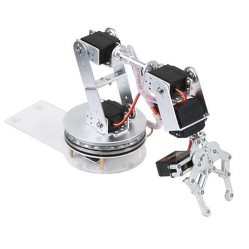 Серебряный роботизированный ма – обзор и цена Robotic Arm Kit Arduino