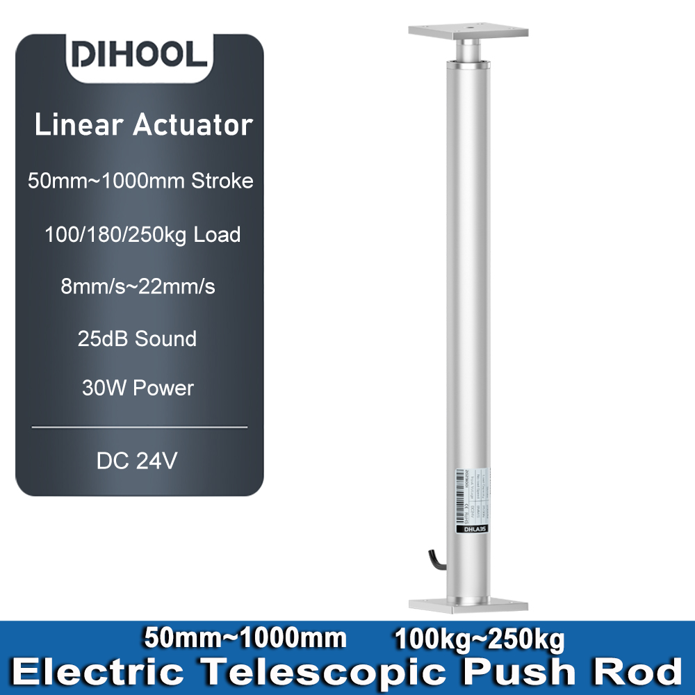Линейный привод 2500N DC24V с  – обзор и цена Linear Actuator Electric 1000Mm