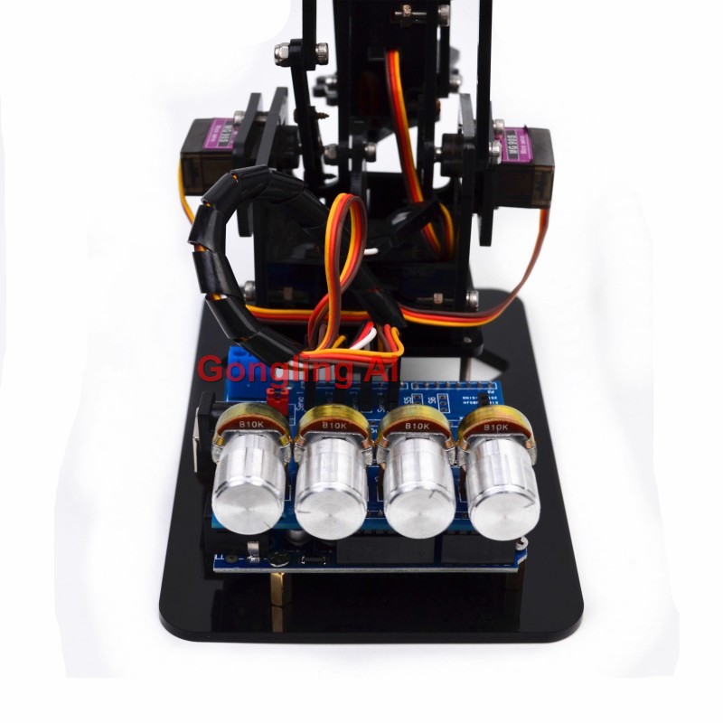 Набор для сборки робота-манипу – обзор и цена Robotic Arm Kit Arduino