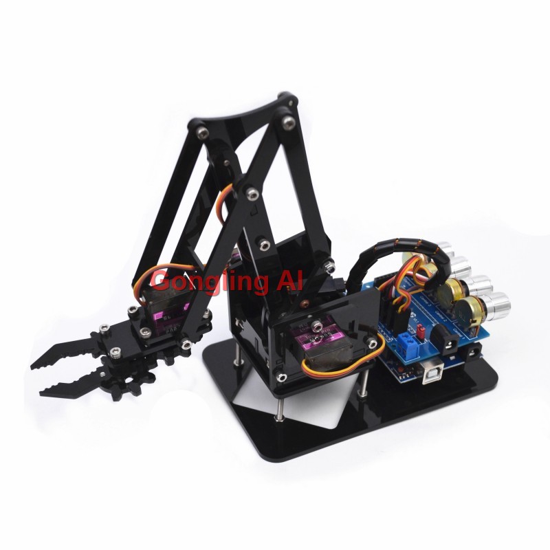 Набор для сборки робота-манипу – обзор и цена Robotic Arm Kit Arduino