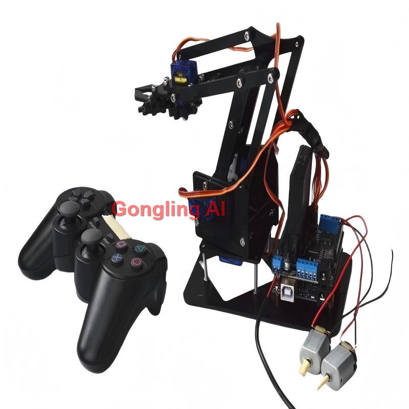Набор для сборки робота-манипу – обзор и цена Robotic Arm Kit Arduino
