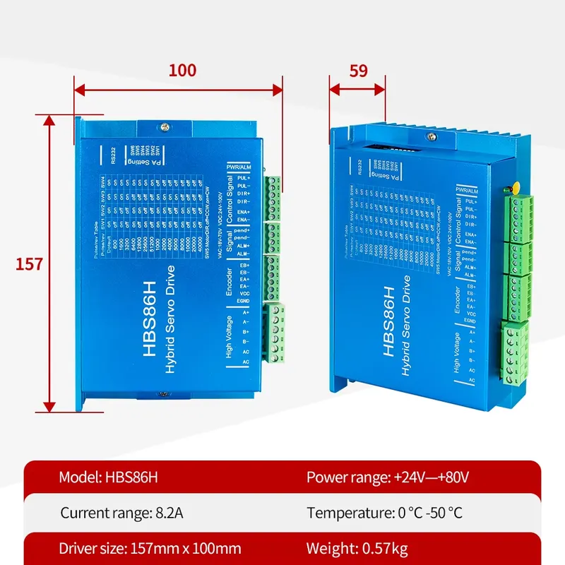 Комплект гибридного шагового д – обзор и цена Stepper Motor Nema 34 Closed Loop