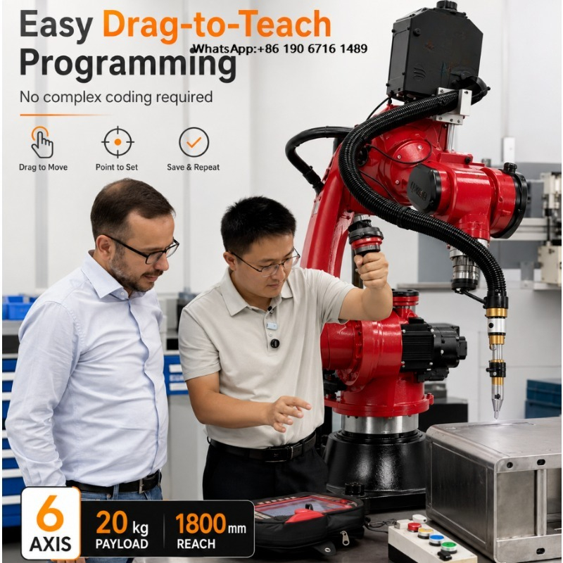 Высокоточный 6-осевой промышле – обзор и цена Industrial Robot Arm 20Kg Payload