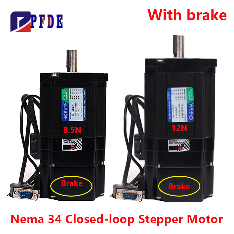 Гибридный шаговый двигатель Ne – обзор и цена Stepper Motor Nema 34 Closed Loop