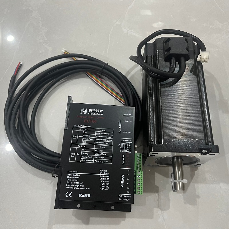Шаговый двигатель Nema 34 с за – обзор и цена Stepper Motor Nema 34 Closed Loop