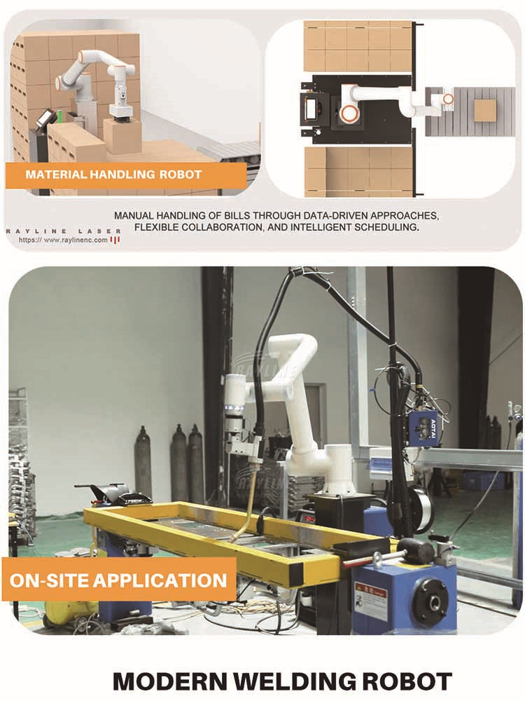 Коллаборативный робот, грузопо – обзор и цена Industrial Robot Arm 20Kg Payload