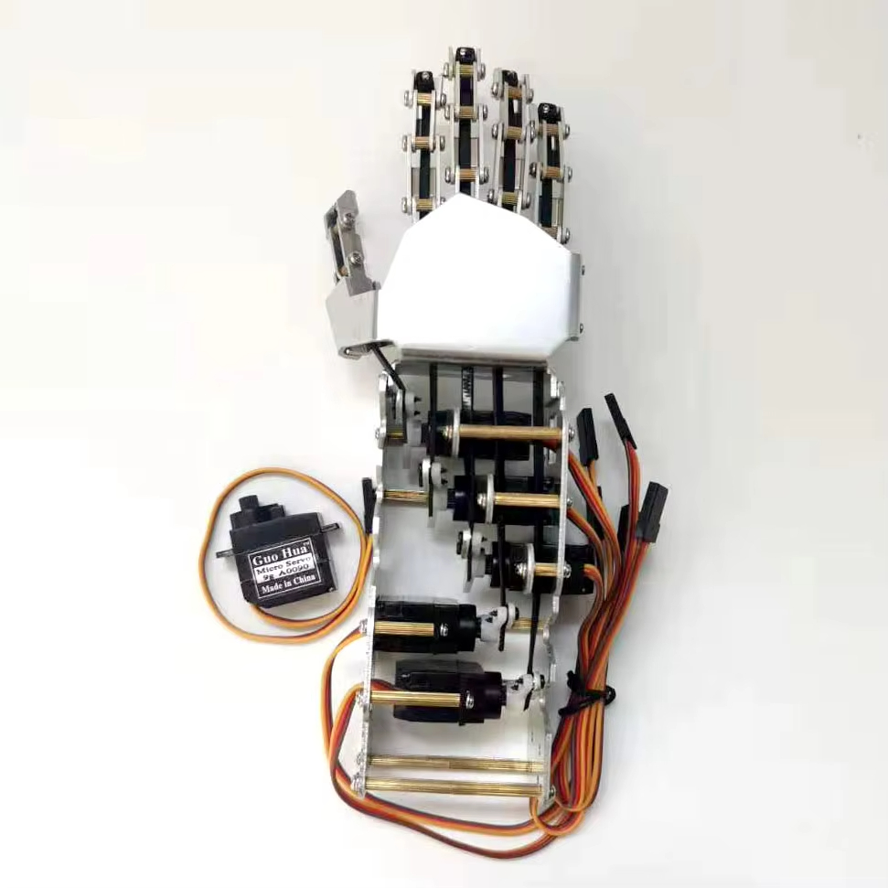 5-осевой человекоподобный мани – обзор и цена Robot Arm 5 Dof Servo