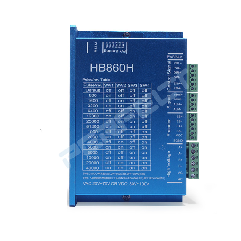 Гибридный Серводвигатель HBS86 – обзор и цена Stepper Motor Nema 34 Closed Loop