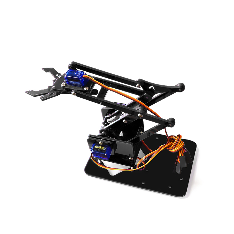 4 DOF, разборка, акриловая про – обзор и цена Robotic Arm Kit Arduino