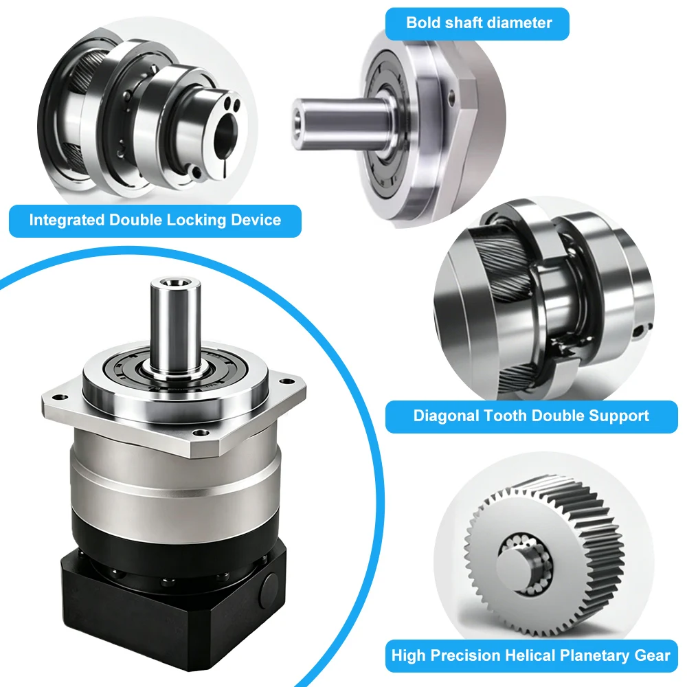 Планетарный редуктор 6.35/8 мм – обзор и цена Planetary Gearbox Nema 23